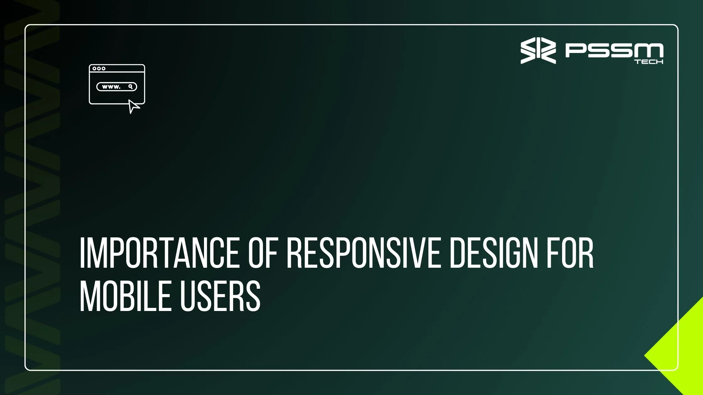 Importance of Responsive Design for Mobile Users