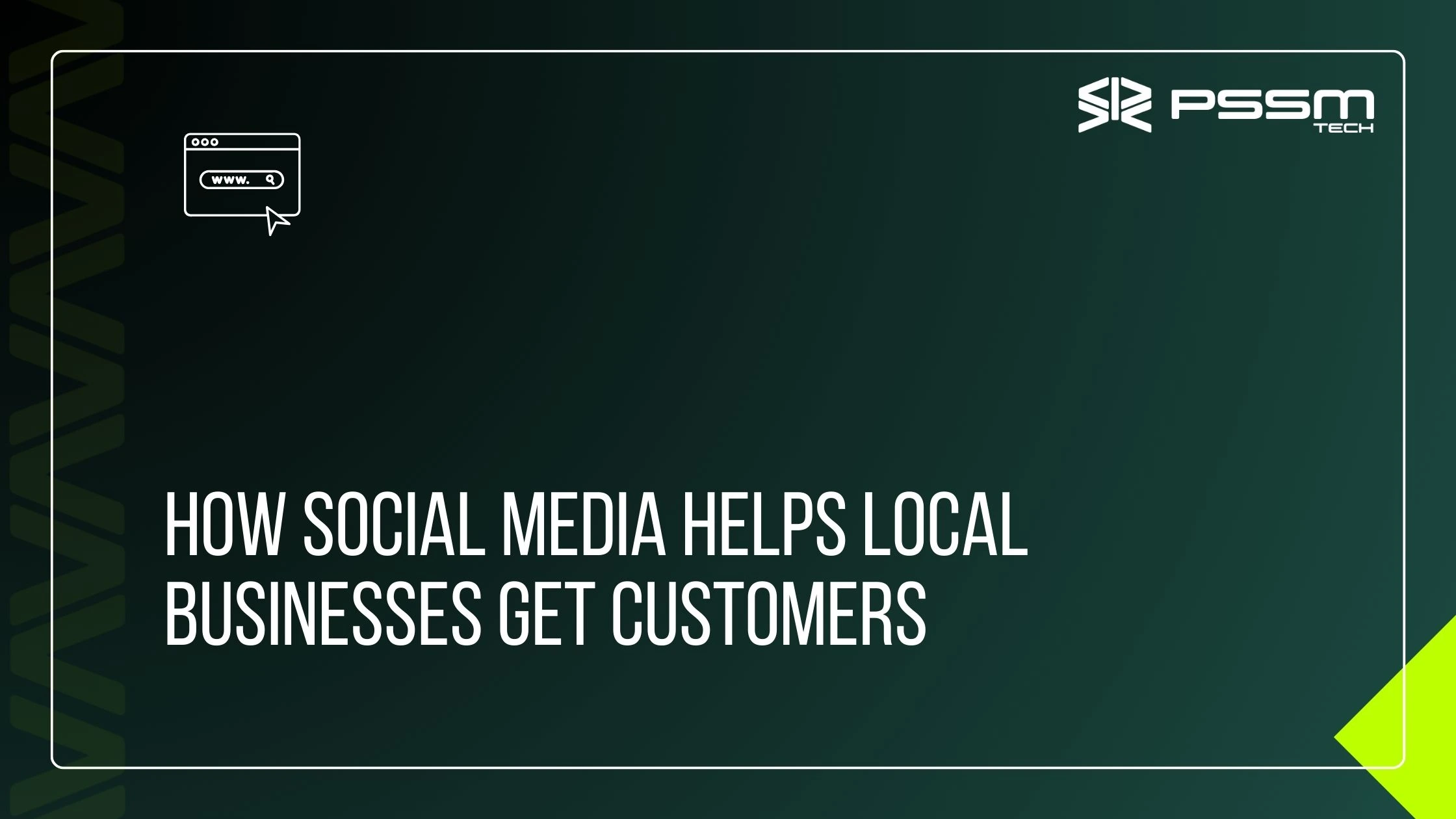 How Social Media Helps Local Businesses Get Customers