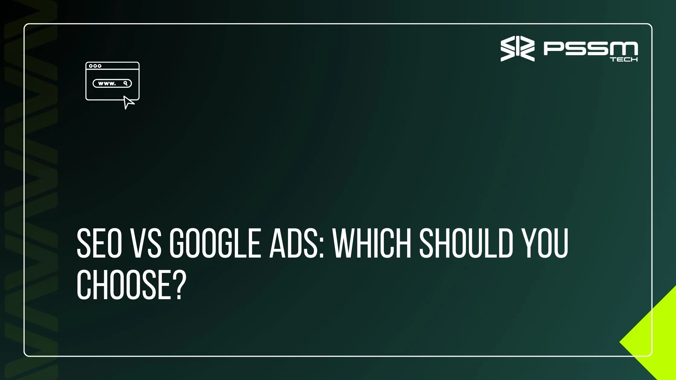 SEO vs Google Ads Which Should You Choose