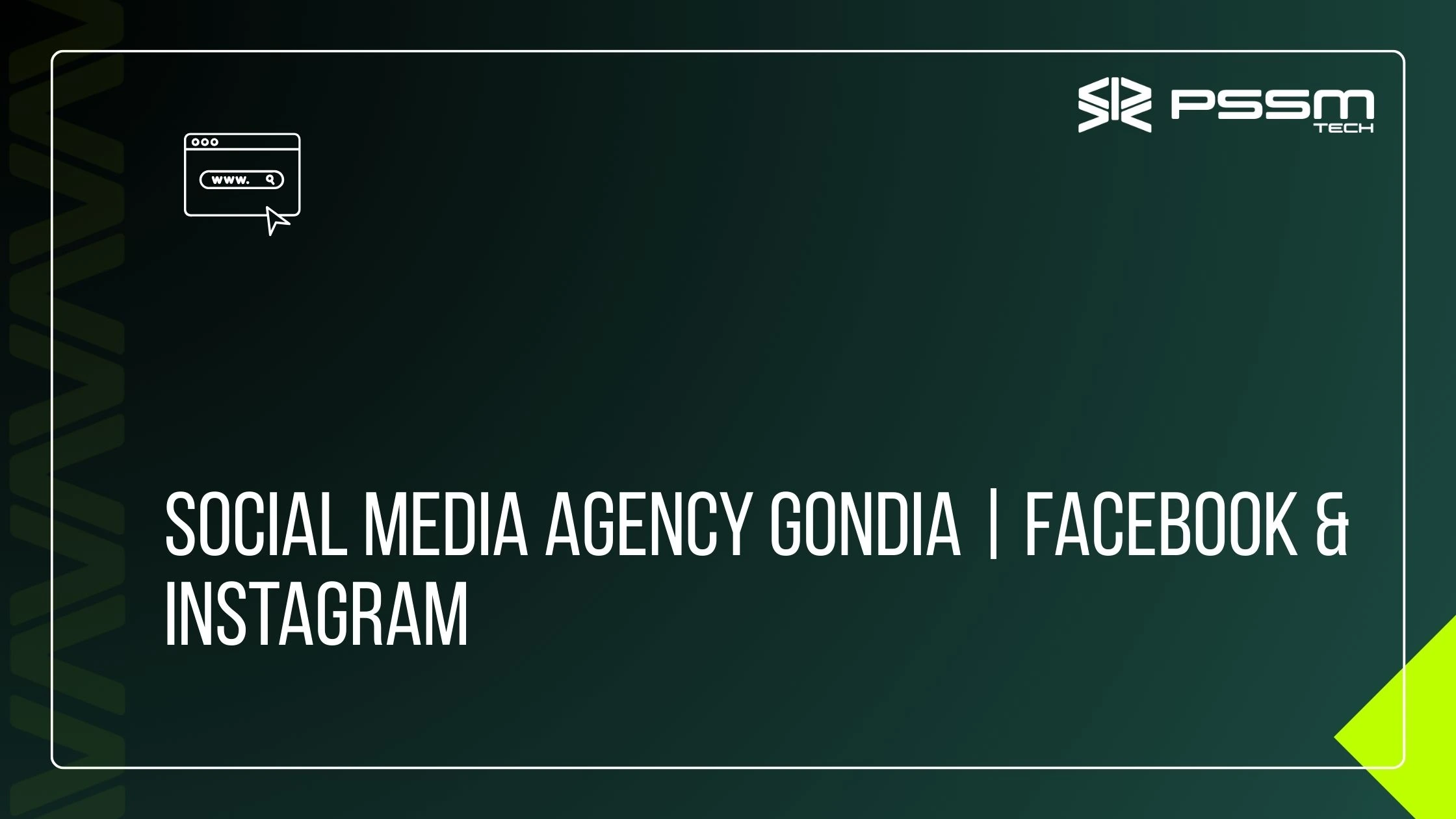 Social Media Agency Gondia Facebook & Instagram